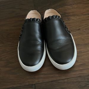 Kate Spade Black Leather Shoes Size 8